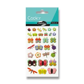 Aufkleber Maildor 3D Cooky Schmetterlinge und Libellen